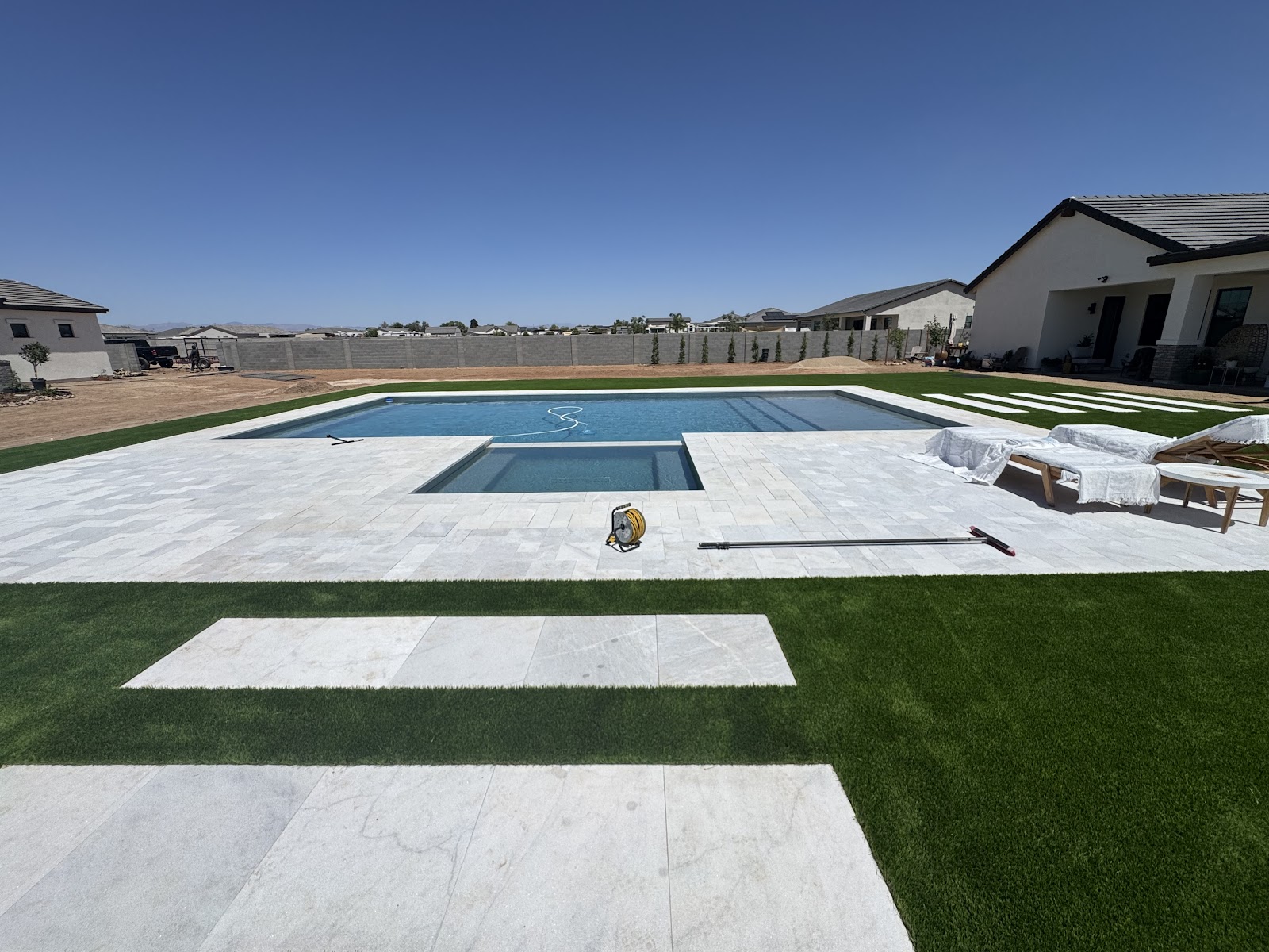 San Tan Valley Saltwater Pool Renovation